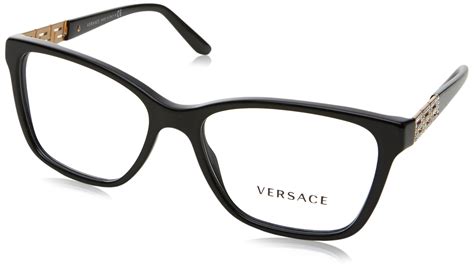 versace black frame glasses|versace frames for prescription glasses.